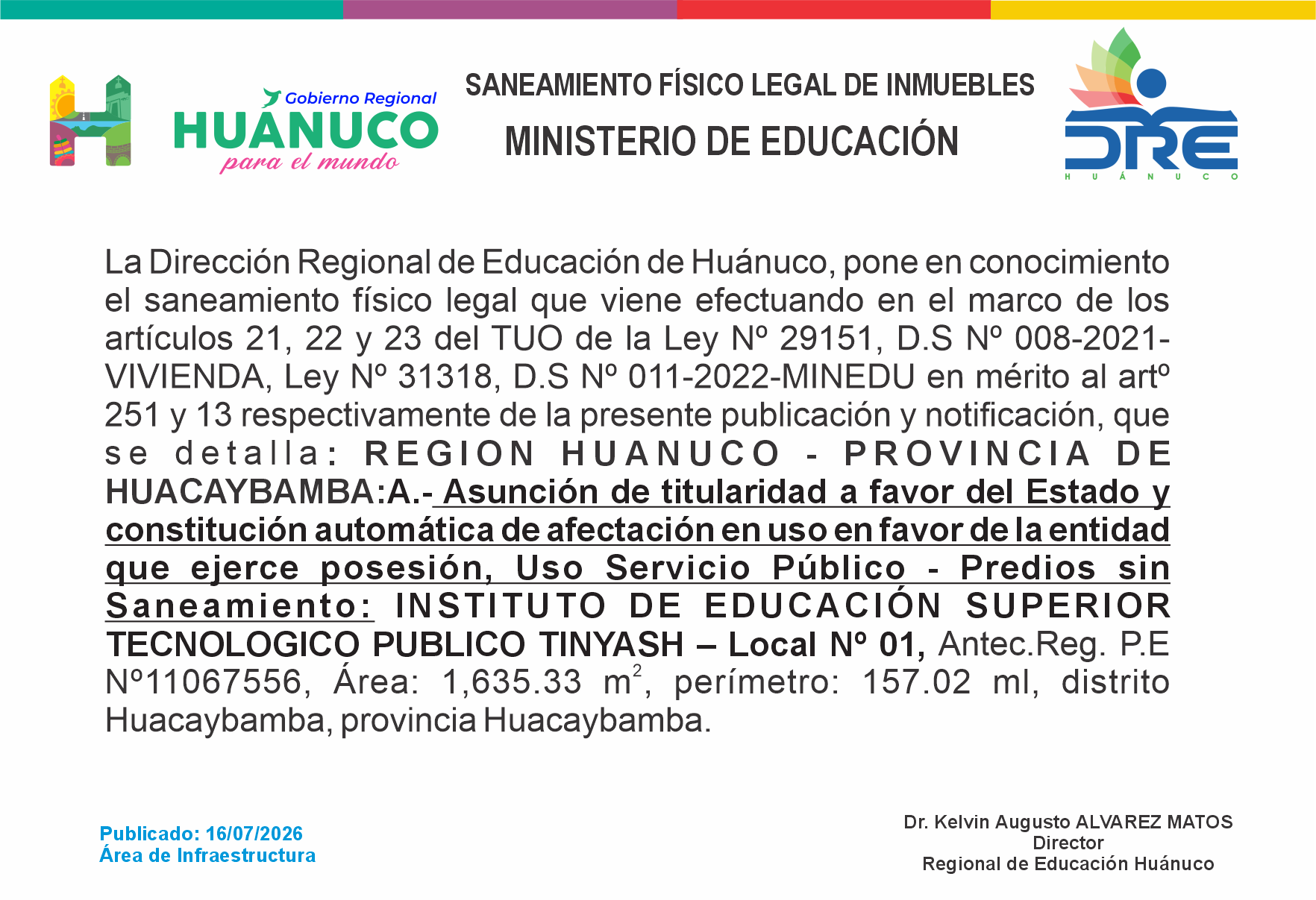 Aviso manual